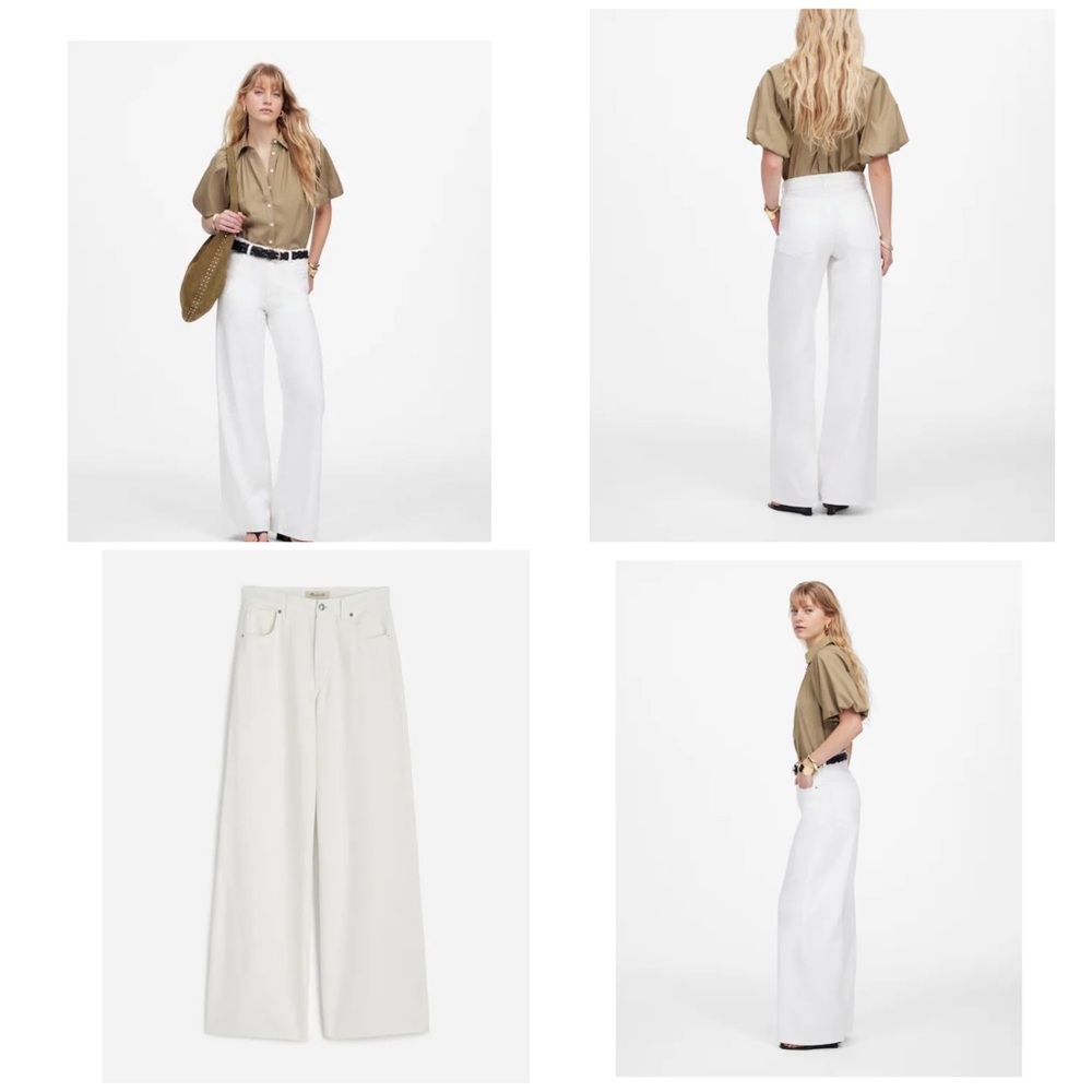 Madewell
Superwide-Leg Jeans: 
Airy Denim Edition